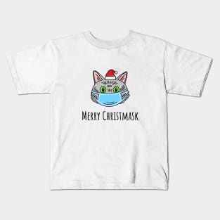 Merry Christmask Kids T-Shirt